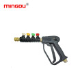 Car Washer Metal Jet Gun Lance Nozzle with 5 Quick Install Nozzle Tips High Pressure Washer Spray Gun